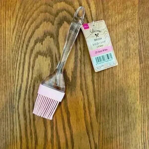 🌈 6/$60, NWT, Silicon Basting Brush, Baking, Pastry, Pink, 8.5”